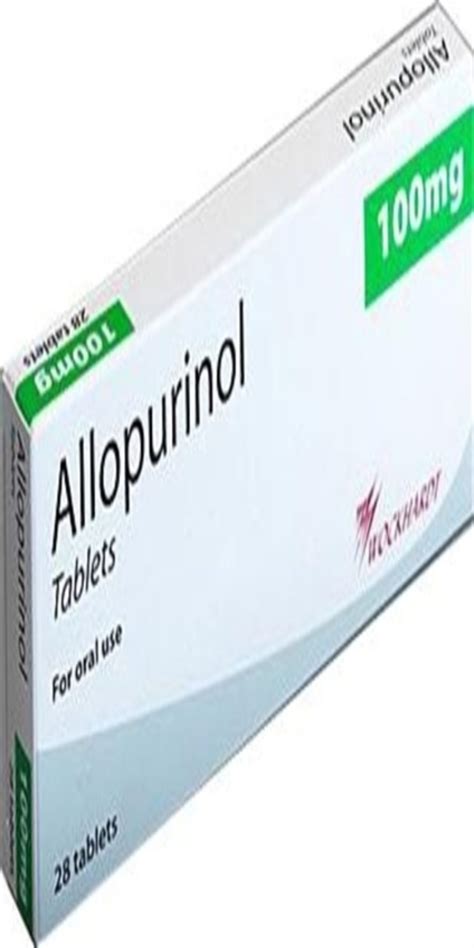 Allopurinol 100mg Tablets 28 Tablets Dock Pharmacy