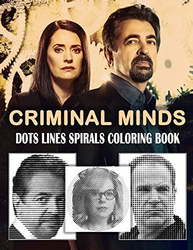 Criminal Minds Dots Lines Spirals Coloring Book Tv Series