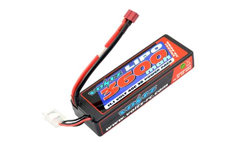 VOLTZ 3600mAh 11 1V 40C HARDCASE LiPo Stick LOW PROFILE 3S SIZE STICK