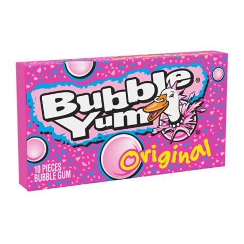 Bubble Yum Original Chewy Bubble Gum Pack 2 82 Oz Fred Meyer