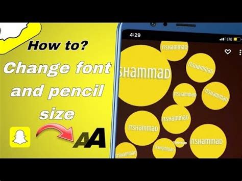 How To Change Font Size On Snapchat Youtube