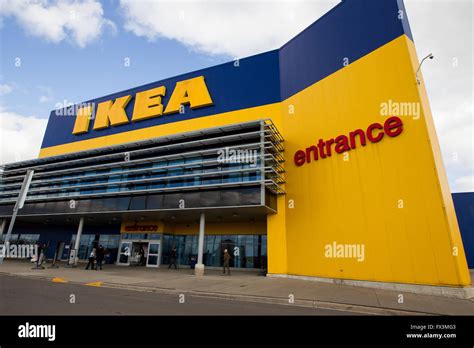 The Ikea Furniture Store In Vaughan Ont On Oct 18 2015 Stock Photo