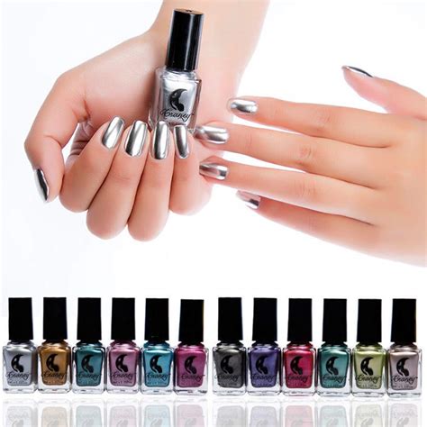 Gloasublim Nail Polish 6ml Metallic Chrome Mirror Effect