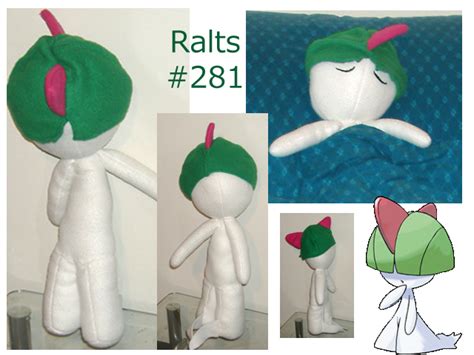 Ralts Plushie by ArtikGato on DeviantArt