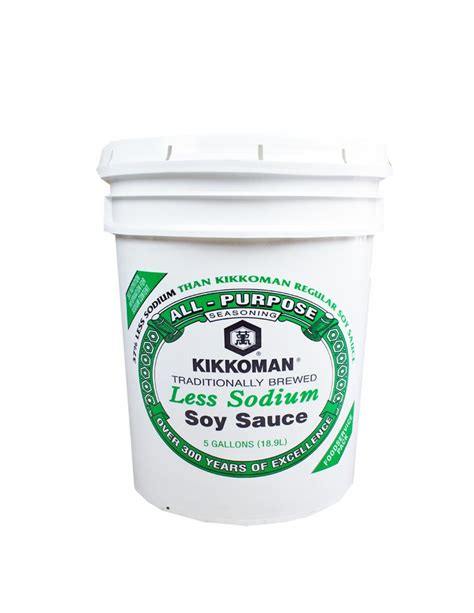 Soy Sauce Kikkoman Less Sodium