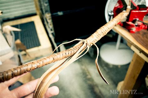 Making A Whip Part 1 Mr Lentz Leather Goods