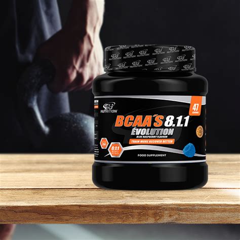 BCAA S 8 1 1 Évolution 250 g Suplementos EU NUTRITION