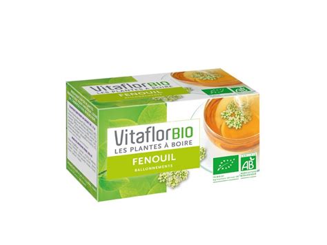 Vitaflor BIO Tisane Fenouil Confort Digestif 18 Sachets Paraphamadirect