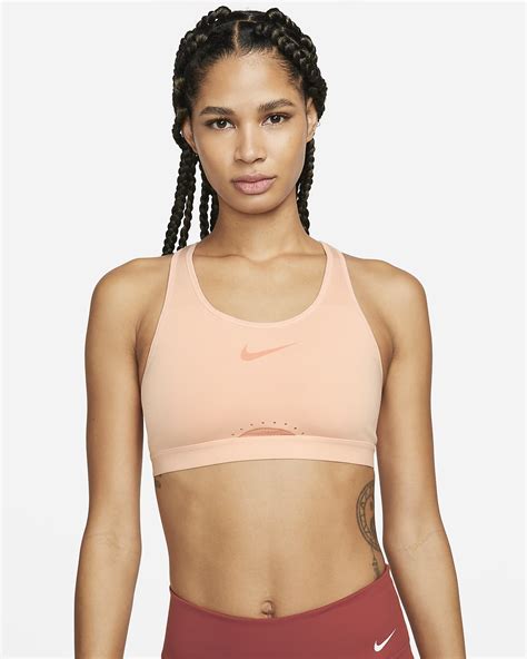 Nike Swoosh Women S High Support Non Padded Adjustable Sports Bra Nike