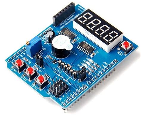 Shield Multi Funciones Para Arduino Uno Shd Multifuncion Display