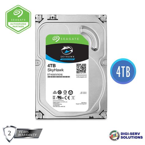 Seagate Skyhawk Tb Sata Surveillance Hard Drive St Vx