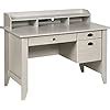 Amazon OneSpace Eleanor Executive Desk Wood Grain Office Desk