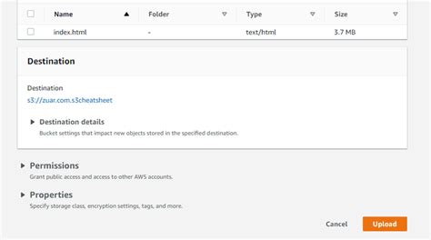 Amazon S3 Cheat Sheet Commands Storage Classes Etc