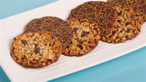 Florentinas clásicas Classic florentine cookies Anna Olson Receta