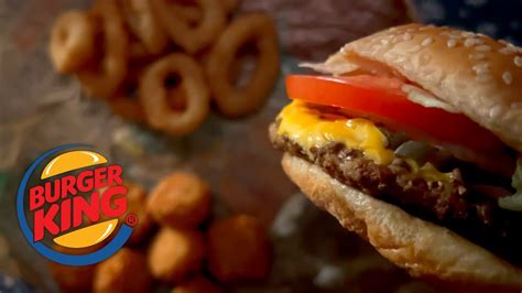 ASMR BURGER KING WHOPPER CHEESY TOTS ONION RINGS MUKBANG EATING