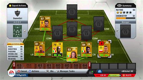 Fifa Ultimate Team Hybrid Squad Builder Ft Motm Youtube