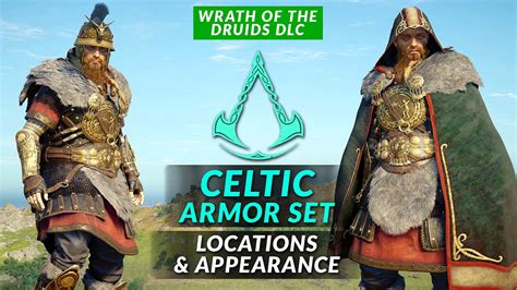 Assassin S Creed Valhalla Celtic Armor Set Wrath Of The Druids DLC