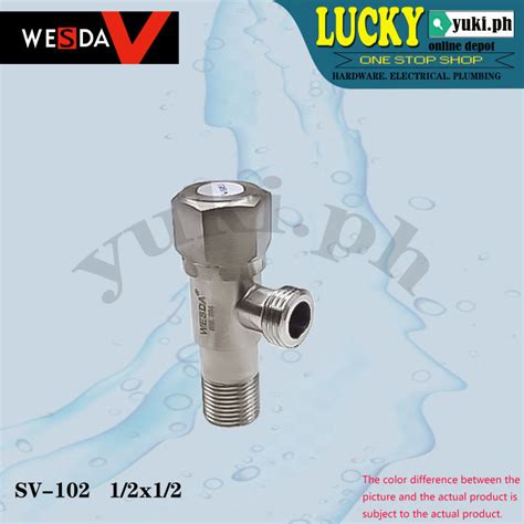 Sus Stainless Steel One Way Angle Valve X Sv Lazada Ph