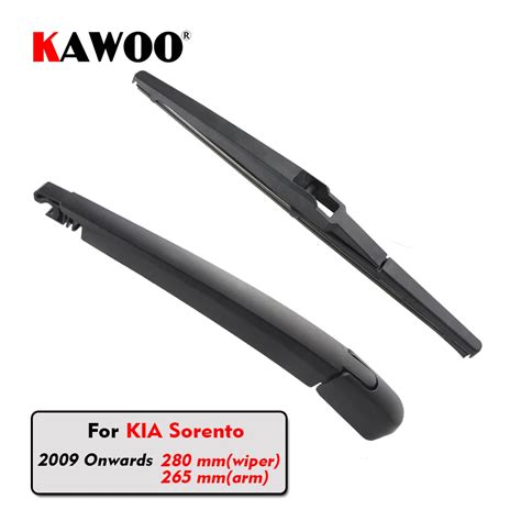 Kawoo Car Rear Wiper Blade Blades Back Window Wipers Arm For Kia