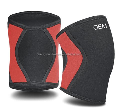 Powerlifting Custom Logo 3mm 5mm 7mm Weightlifting Compression Knee