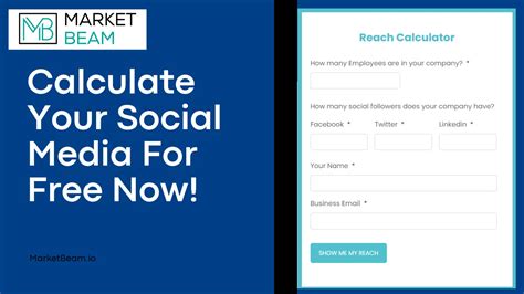 Free Social Media Reach Calculator And Growth Guide Marketbeam