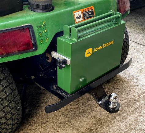 Weights And Bracket For My John Deere 425 Green Tractor Talk