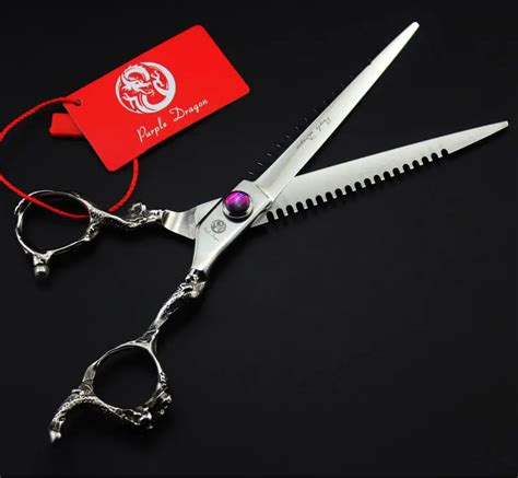 70 Inch Purple Dragon Professional Barber Hair Cutting Scissor High