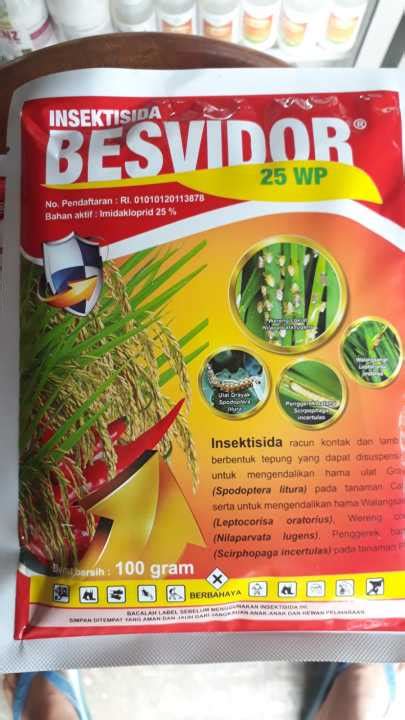 Insektisida Besvidor 25 WP 100gr Lazada Indonesia