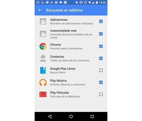 C Mo Desactivar De La B Squeda De Google Now Las Apps Que Menos Utilizas