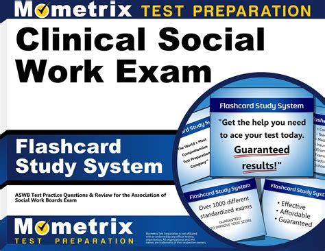 Clinical Social Work Exam Flashcard Study System Aswb Test Practice