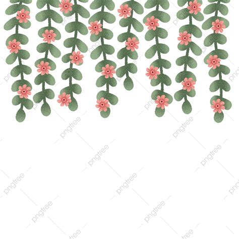 Vine Leaves Hd Transparent Floral Vine Leaves Border Element Floral