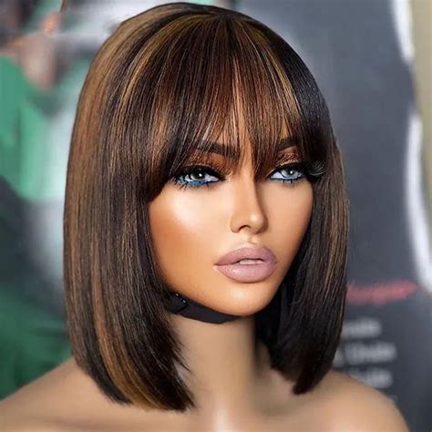 Joedir Hair Short Bob Wigs Human Hair 10 Inch Hd Lace