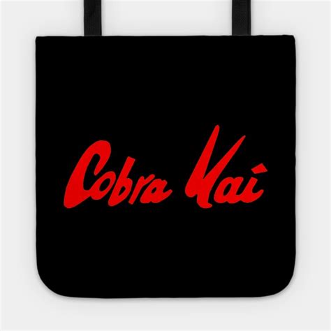 Cobra Kai Red Tote - Cobra Kai Merch