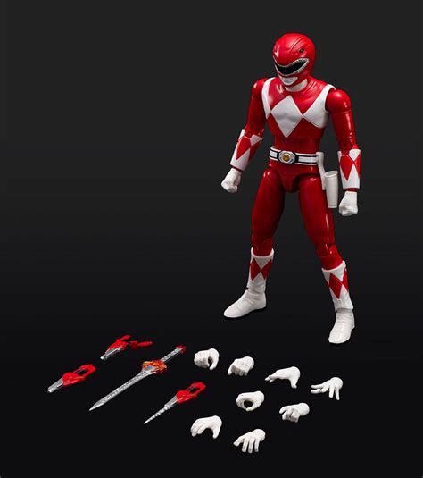 Flame Toys Power Rangers Figurine Furai Model Plastic Model Kit Red