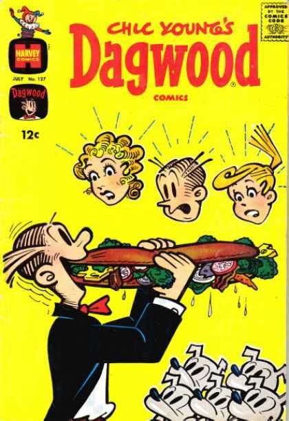 Chic Youngs Dagwood Comics Covers 100 149 Nostalgic And Entertaining