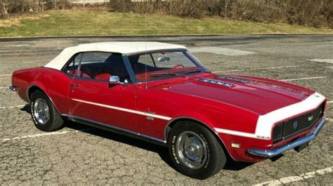 1968 Chevrolet Camaro SS 396 RS Convertible - Classic Chevrolet Camaro ...