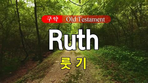 08 Ruth 룻기 영어성경 Niv 통독 낭송 영어 자막 전문 성우가 읽어주는 오디오 성경 Youtube