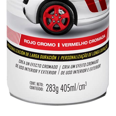 Tinta Spray Automotive Laca Premium Vermelho Cromada Ml Rust Oleum