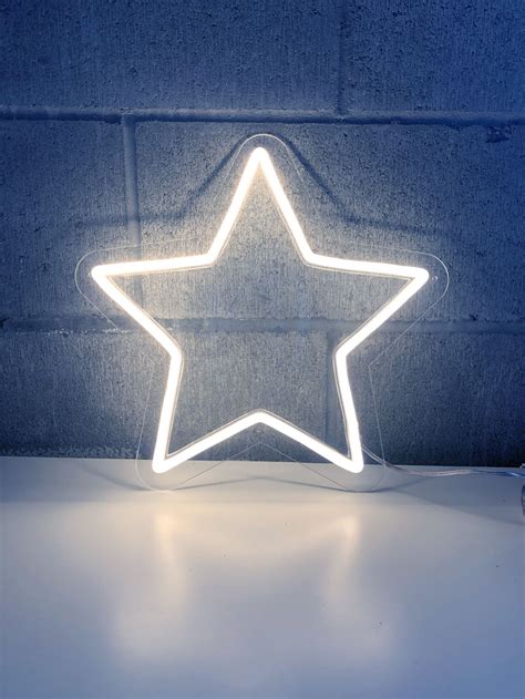 Star Neon Sign Neon Pegasus Sign Inc