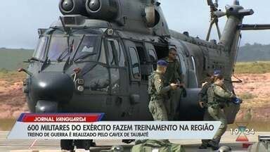 Jornal Vanguarda Militares Do Ex Rcito Fazem Treinamento Na