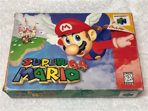 Super Mario 64 Nintendo 64 N64 Complete In Box Cib No Manual No