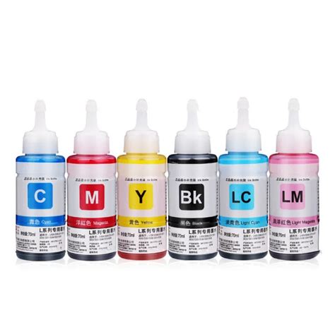 Ml Dye Ink Based Refill Ink Kit Compatible For Epson L L L