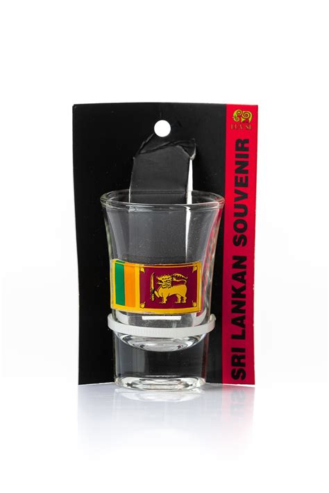 Luv Sl Glassware Medi Glass Sri Lanka Flag Odellk