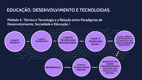 Tecnica E Tecnologia - Técnica e Tecnologia e a Relação entre paradigmas de desenvolvimento ...