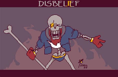 Disbelief Papyrus By Pongy25 On Deviantart