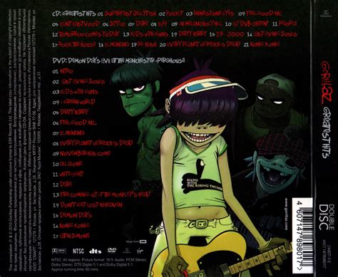 Release Greatest Hits By Gorillaz Cover Art MusicBrainz