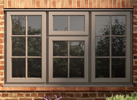 Coloured Upvc Windows And Frames Black Brown And Grey Colour Upvc