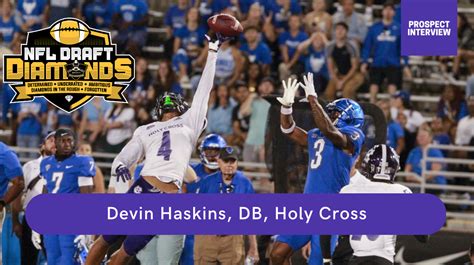 Meet 2024 NFL Draft Prospect Devin Haskins CB Holy Cross