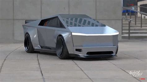 Futuristic Boxy Car