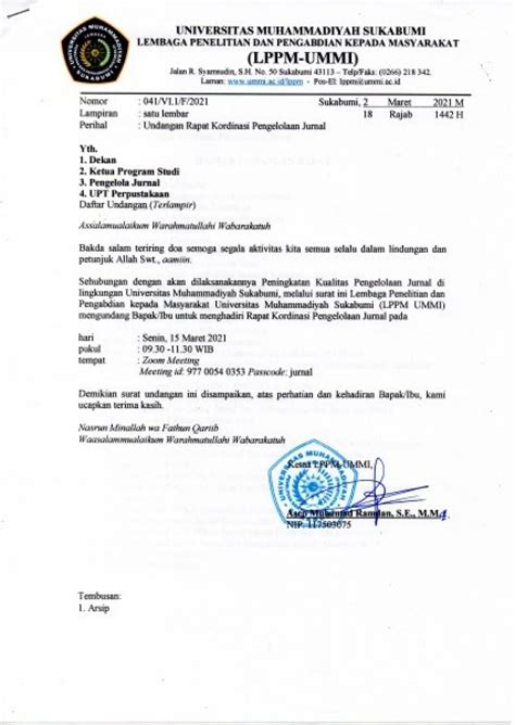 Detail Contoh Undangan Rapat Lewat Wa Koleksi Nomer 38